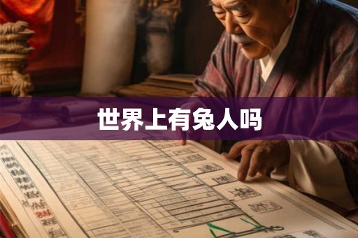 世界上有兔人吗