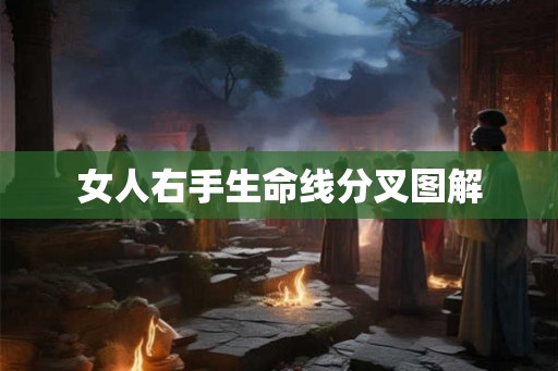 女人右手生命线分叉图解 女人右手生命线分叉图解