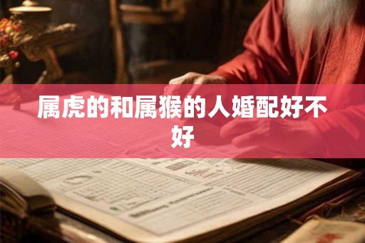 属虎的和属猴的人婚配好不好
