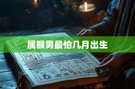 属猴男最怕几月出生
