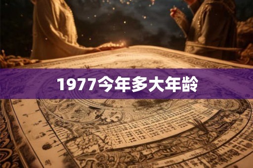 1977今年多大年龄 1977今年多大年龄