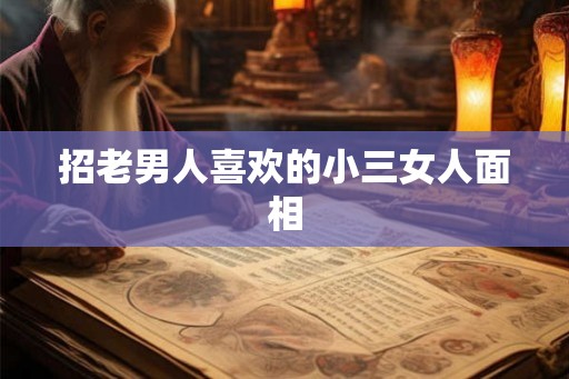 招老男人喜欢的小三女人面相