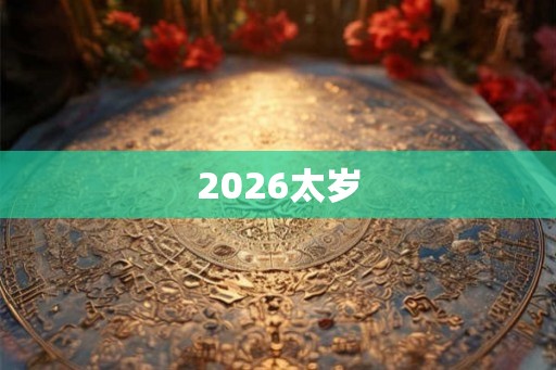 2026太岁