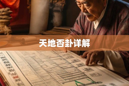 天地否卦详解