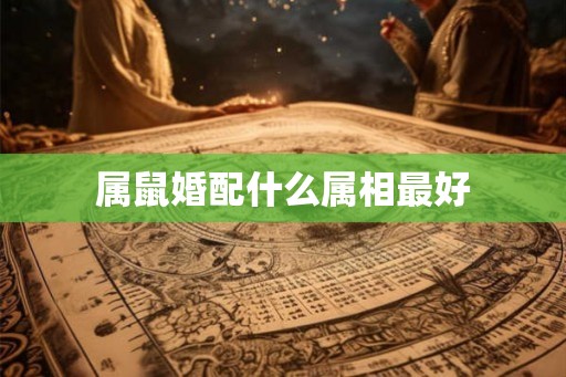 属鼠婚配什么属相最好