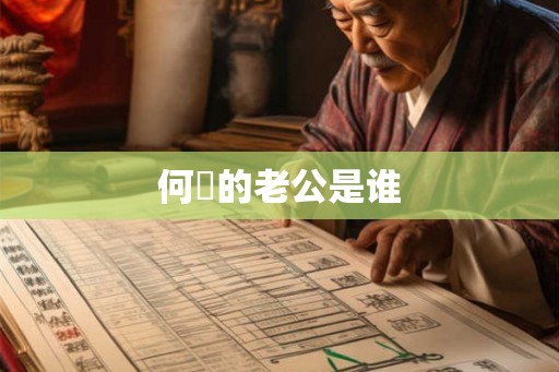 何翯的老公是谁