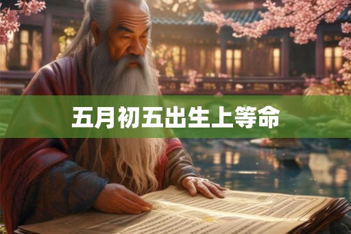 五月初五出生上等命