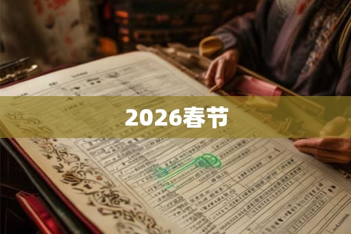 2026春节 2026春节