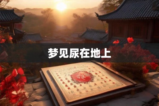 梦见尿在地上 梦见尿在地上