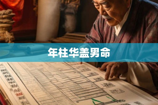 年柱华盖男命