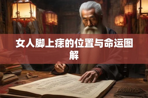 女人脚上痣的位置与命运图解