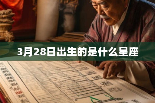 3月28日出生的是什么星座