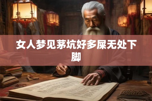 女人梦见茅坑好多屎无处下脚