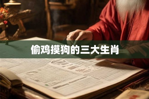 偷鸡摸狗的三大生肖