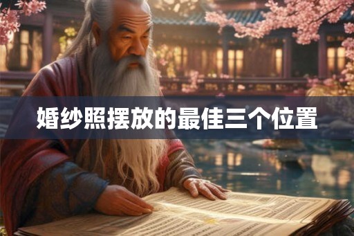婚纱照摆放的最佳三个位置