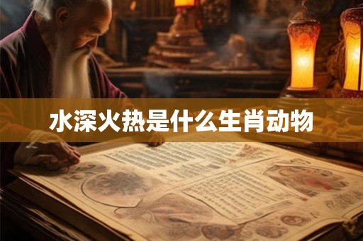 水深火热是什么生肖动物
