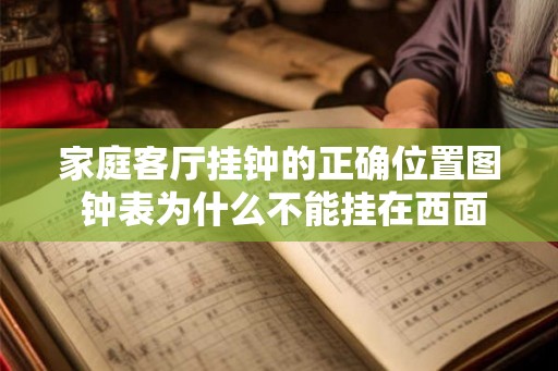 家庭客厅挂钟的正确位置图 钟表为什么不能挂在西面