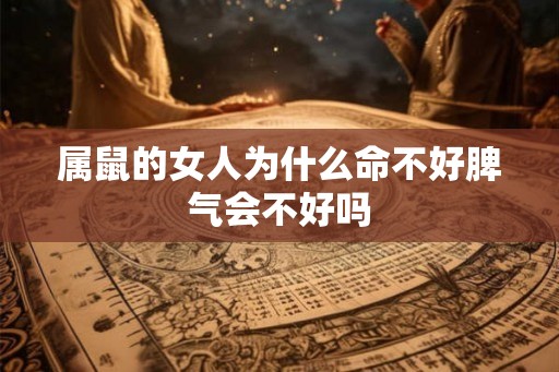 属鼠的女人为什么命不好脾气会不好吗