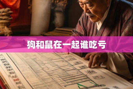 狗和鼠在一起谁吃亏