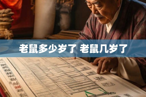 老鼠多少岁了 老鼠几岁了
