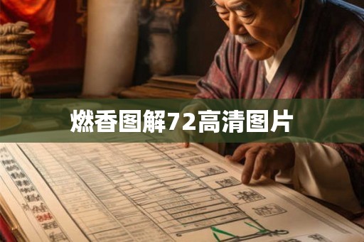 燃香图解72高清图片