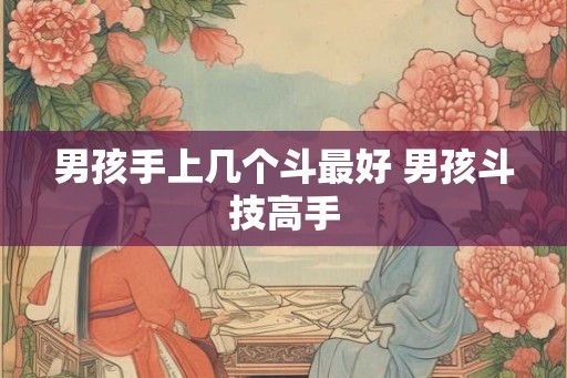 男孩手上几个斗最好 男孩斗技高手