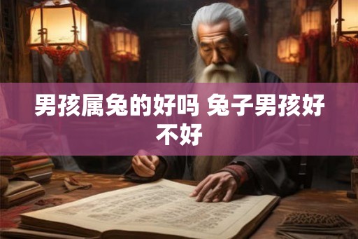 男孩属兔的好吗 兔子男孩好不好