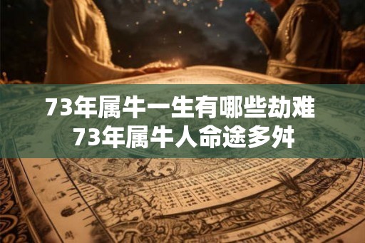 73年属牛一生有哪些劫难 73年属牛人命途多舛