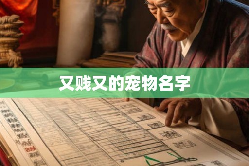又贱又的宠物名字 又贱又的宠物名字