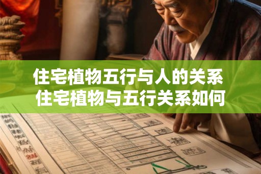 住宅植物五行与人的关系 住宅植物与五行关系如何