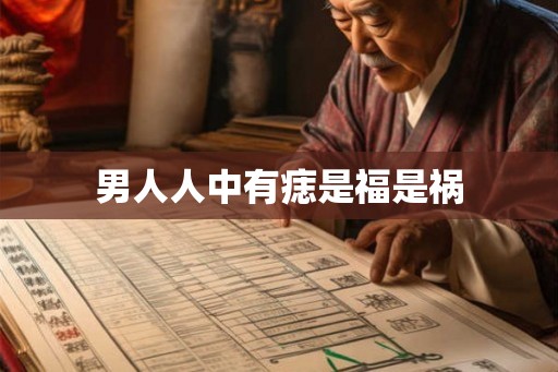 男人人中有痣是福是祸