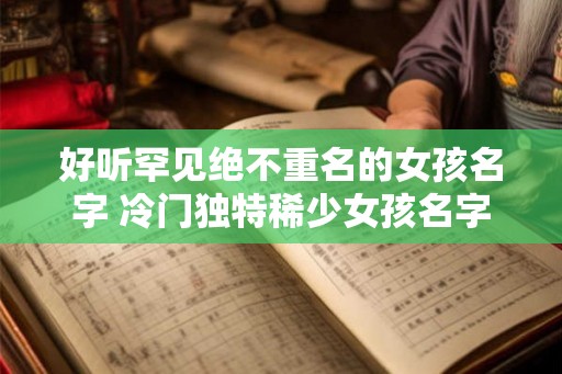 好听罕见绝不重名的女孩名字 冷门独特稀少女孩名字