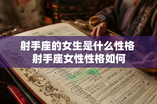 射手座的女生是什么性格 射手座女性性格如何 射手座的女生是什么性格 射手座女性性格如何