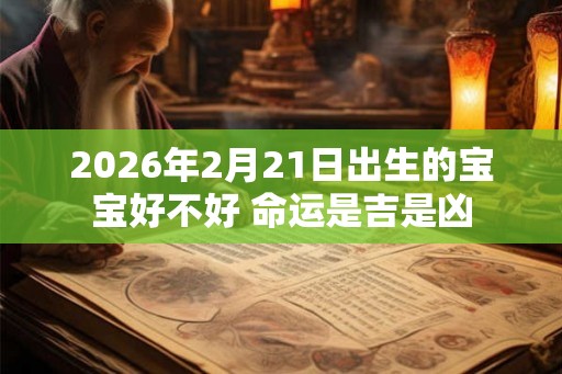 2026年2月21日出生的宝宝好不好 命运是吉是凶