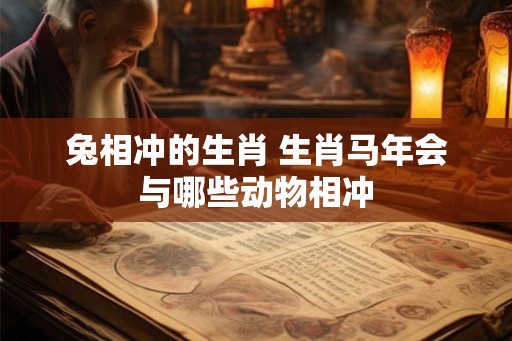 兔相冲的生肖 生肖马年会与哪些动物相冲