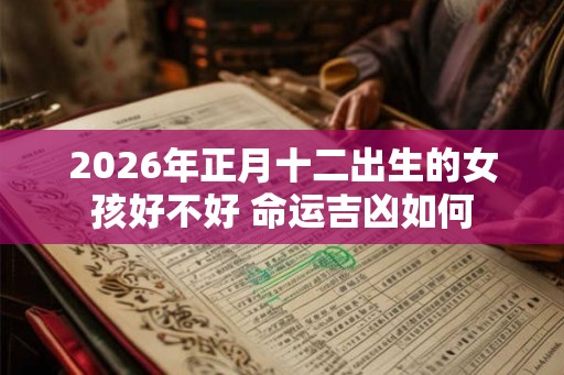 2026年正月十二出生的女孩好不好 命运吉凶如何