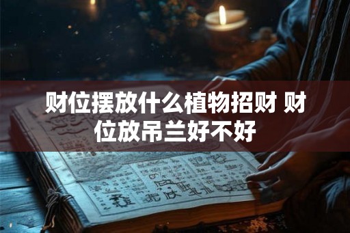 财位摆放什么植物招财 财位放吊兰好不好