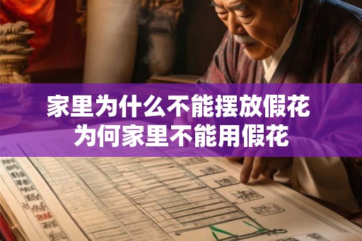 家里为什么不能摆放假花 为何家里不能用假花 家里为什么不能摆放假花 为何家里不能用假花