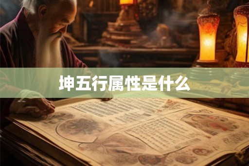 坤五行属性是什么