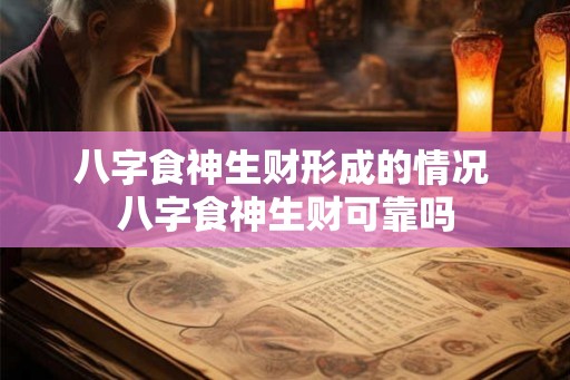 八字食神生财形成的情况 八字食神生财可靠吗