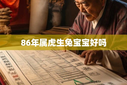 86年属虎生兔宝宝好吗