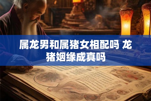 属龙男和属猪女相配吗 龙猪姻缘成真吗