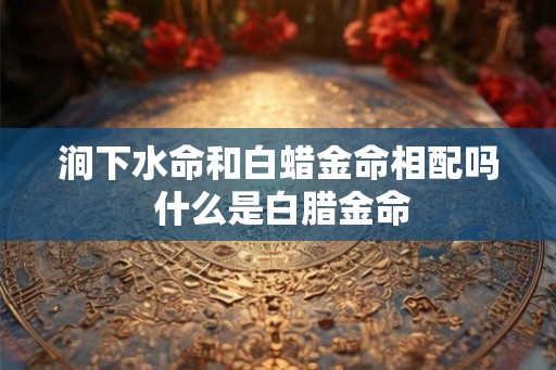 涧下水命和白蜡金命相配吗 什么是白腊金命