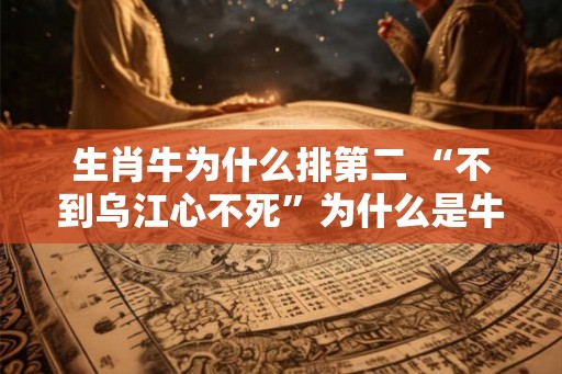 生肖牛为什么排第二 “不到乌江心不死”为什么是牛