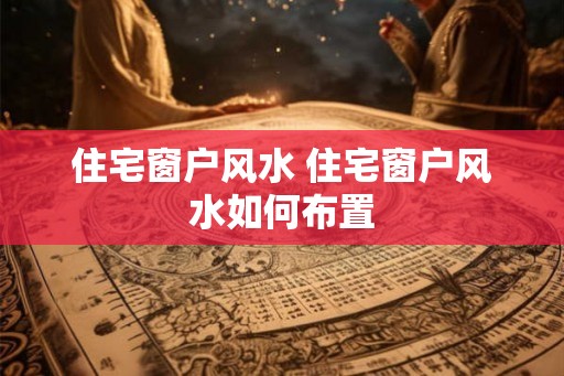 住宅窗户风水 住宅窗户风水如何布置 住宅窗户风水 住宅窗户风水如何布置
