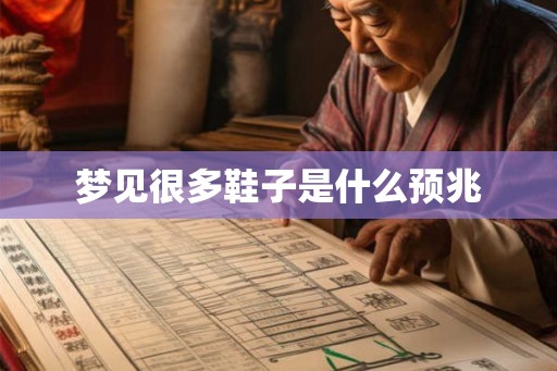 梦见很多鞋子是什么预兆