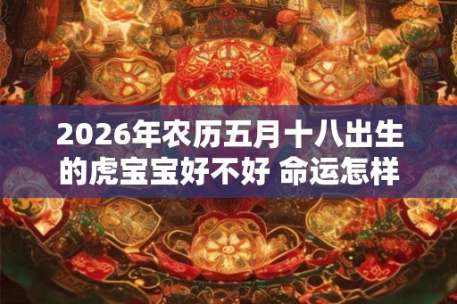 2026年农历五月十八出生的虎宝宝好不好 命运怎样