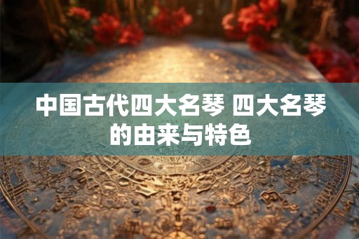中国古代四大名琴 四大名琴的由来与特色