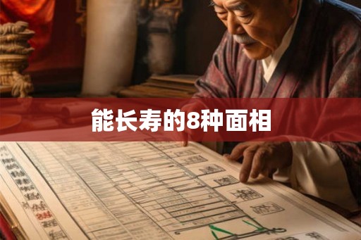 能长寿的8种面相
