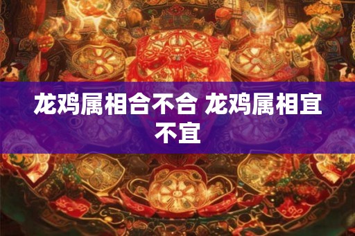 龙鸡属相合不合 龙鸡属相宜不宜